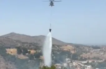 Οριοθετήθηκε η φωτιά στην Κράνα Μυλοποτάμου στα Ζωνιανά Ρεθύμνου