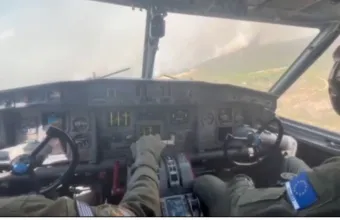 Τα ελληνικά Canadair στην καταστροφική φωτιά της Ισπανίας- Συγκλονιστικό βίντεο