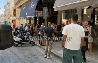 Λαμία: 80χρονη κατέρρευσε στο κέντρο της πόλης