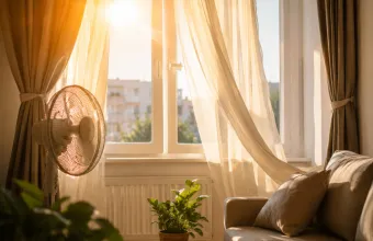 Το λάθος με τις κουρτίνες το καλοκαίρι