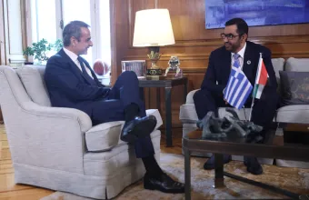 Κ. Μητσοτάκης - Αλ Τζαμπέρ: Στο επίκεντρο επενδύσεις, ενέργεια και η στρατηγική συνεργασία Ελλάδας – ΗΑΕ