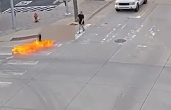 Οκλαχόμα: Μολότοφ σε άνθρωπο με αναπηρικό αμαξίδιο
