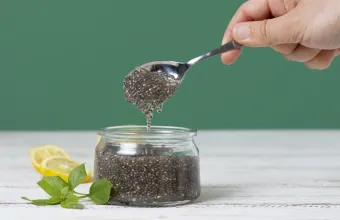 Παγάκια καρύδας με chia