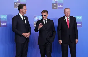 Ρούτε - Μακρόν - Ερντογάν