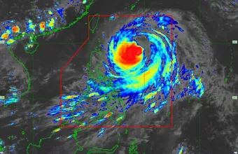Typhoon Bavi 