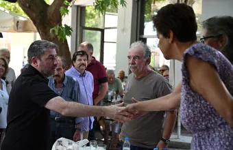 Ανδρουλάκης από Βοιωτία: Γρήγορες αποζημιώσεις για την επανεκκίνηση της οικονομίας