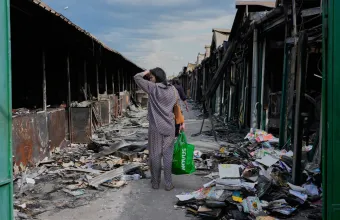Μπαράζ ρωσικών βομβαρδισμών στο Κίεβο - 6 νεκροί, σοβαρές ζημιές - Δείτε βίντεο