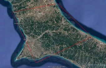 Ενεργοποιήθηκε η Υπηρεσία Copernicus για την φωτιά στην Κασσάνδρα Χαλκιδικής