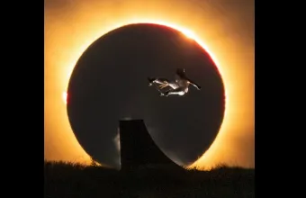 Skater έκλειψη ηλίου