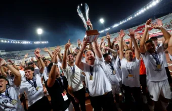 Ξέφρενοι πανηγυρισμοί του ΟΦΗ για την κατάκτηση του Superbet Super Cup: Δείτε βίντεο από την απονομή