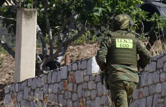 Εντοπίστηκε βομβίδα σε αυλή σπιτιού στην Αρχαία Ολυμπία