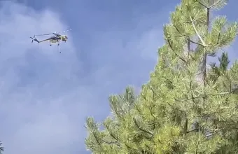 Βελτιωμένη η εικόνα στη Βοιωτία – Συνεχίζεται η επιχείρηση της Πυροσβεστικής
