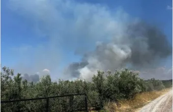 Φωτιά στη Μεγάλη Χώρα Αγρινίου - Σηκώθηκαν δύο ελικόπτερα