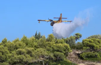 Πυρκαγιά σε χαμηλή βλάστηση στην περιοχή του Αγίου Βασιλείου στο δήμο Τρίπολης