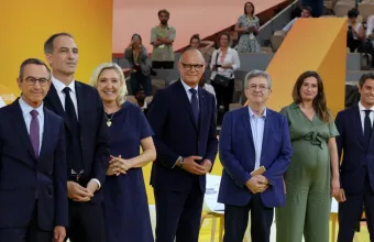 Γαλλία: Η οικονομία, το χρέος και οι συντάξεις στο πρώτο ντιμπέιτ των υποψηφίων για την προεδρία