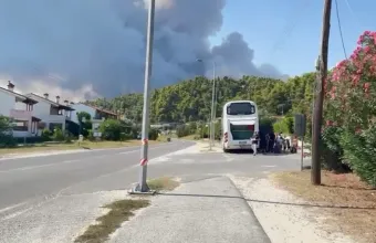 Δραματική η κατάσταση στα Φούρκα Χαλκιδικής: Εκκενώθηκε ξενοδοχείο με παιδιά από την Ουκρανία - Δείτε βίντεο