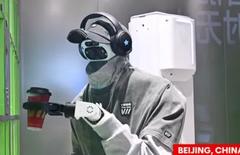 Ρομπότ σερβίρουν καφέ στο Πεκίνο και γράφουν ιστορία - Δείτε βίντεο