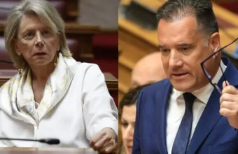 Έλενα Ακρίτα και Άδωνις Γεωργιάδης