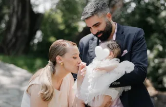 Άννα Κορακάκη: Οι φωτογραφίες από τη βάφτιση της κόρης της σε μια πολύ ιδιαίτερη εκκλησία