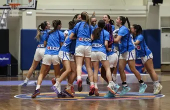 Υπέταξε τη Δανία και τερμάτισε πρώτη στον 5ο όμιλο του Ευρωμπάσκετ U16 η Εθνική Κορασίδων