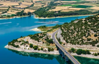 Κοζάνη: Σε εξέλιξη οι εργασίες για τον νέο οδικό άξονα Κήπος – Γέφυρα Ρυμνίου