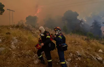 Φωτιά σε Αττική και Βοιωτία