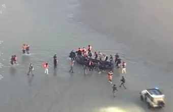 Γαλλία: Συμπλοκή της αστυνομίας με μετανάστες που επιχείρησαν να διαφύγουν με φουσκωτό - Δείτε βίντεο