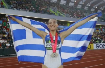 Παγκόσμιο Κ20: «Ασημένια» η Έβελυν Μητροπούλου στο μήκος