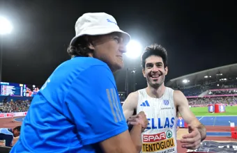 «Διαμαντένιος» ο Μίλτος Τεντόγλου, πρώτος στο Diamond League με 8,24