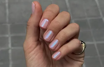 Aqua Glazed μανικιούρ