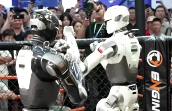 Mortal Kombat αλά ρομποτικά: Σύγκρουση «μεταλλικών αντιπάλων» μέχρι... νοκ άουτ - Δείτε βίντεο