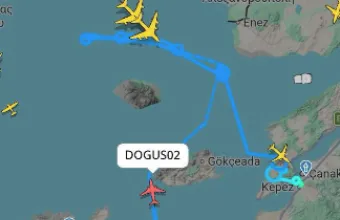 Τουρκικό drone πάνω από το Θρακικό Πέλαγος - Τι δείχνει η πορεία του