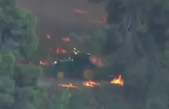Τρακτέρ στη Χαλκιδική