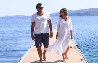 Κορίνα Στεργιάδου - Αντώνης Βλοντάκης: 23 χρόνια έρωτα σε μια φωτογραφία