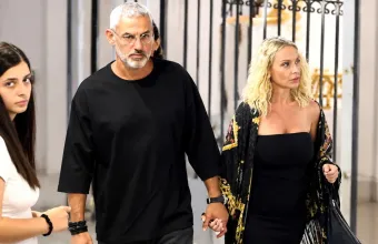 Ελεωνόρα Ζουγανέλη - Νίκος Συρίγος: Χέρι-χέρι στα Ματογιάννια