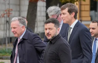Κούσνερ από Κίεβο: Προσβλέπουμε σε περαιτέρω πρόοδο στις ειρηνευτικές συνομιλίες για την Ουκρανία