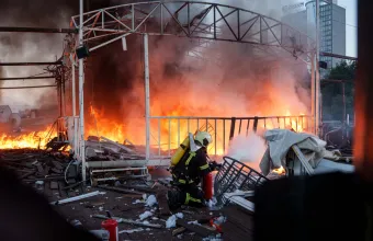 Μπαράζ επιθέσεων Ρωσίας-Ουκρανίας: Πέντε νεκροί σε Κίεβο-Ντνίπρο - Πλήγμα σε πετρελαϊκές εγκαταστάσεις στο Κρασνοντάρ