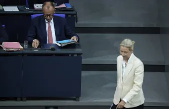 Έντονη αντιπαράθεση Μερτς με Βάιντελ: «Είστε μια καταστροφική δύναμη» - «Ο χρόνος σας τελείωσε»