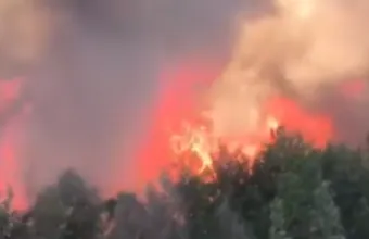 Πυρκαγιά που απειλεί ιστορική, τουριστική κοινότητα στην Κολομβία «ελέγχθηκε» κατά το μεγαλύτερο μέρος της