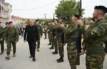 Στο Διδυμότειχο ο Νίκος Δένδιας - Επισκέφτηκε τα νέα υπό κατασκευή Στρατιωτικά Οικήματα