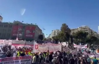 Θεσσαλονίκη: Ξεκίνησαν οι διαδηλώσεις ενόψει της ομιλίας Μητσοτάκη στη ΔΕΘ- «Φρούριο» η πόλη (Bίντεο)