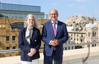 Συνάντηση με την υφυπουργό Εξωτερικών των ΗΠΑ, Άλισον Χούκερ, είχε ο Κωστής Χατζηδάκης