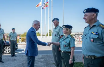 Το Στρατιωτικό Νοσοκομείο (424) επισκέφθηκε ο υφυπουργός Εθνικής Άμυνας, Θανάσης Δαβάκης