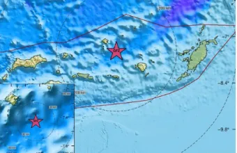 Σεισμική δόνηση 6,2 Ρίχτερ στην Ινδονησία