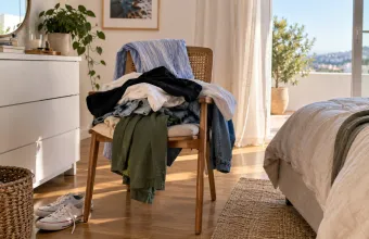 Έχεις κι εσύ μια καρέκλα γεμάτη ρούχα στο δωμάτιό σου; Τι λέει αυτό για σένα και οι 3 λόγοι που δεν αδειάζει ποτέ
