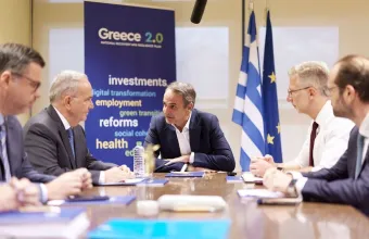 Παρουσία Μητσοτάκη υποβλήθηκαν τα τελευταία αιτήματα στο Ταμείο Ανάκαμψης για εκταμίευση 6,75 δισ. ευρώ