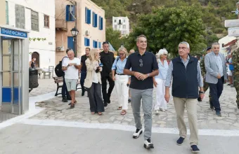 Ο Μητσοτάκης στο Καστελλόριζο