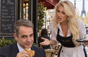 Επικό γκάλοπ του Live Υou: «Να πιει καφέ ο Κ. Μητσοτάκης στο μαγαζί της Ι.Τούνη στο Παρίσι;» - Τι απάντησε ο κόσμος;