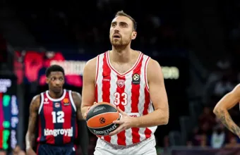 Ολυμπιακός: Χωρίς Μιλουτίνοφ η εξάδα ξένων για τον ημιτελικό του Stoiximan Super Cup