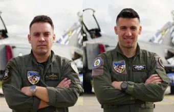 Ποιοι ήταν οι δύο πιλότοι του Phantom που συνετρίβη στην Τανάγρα